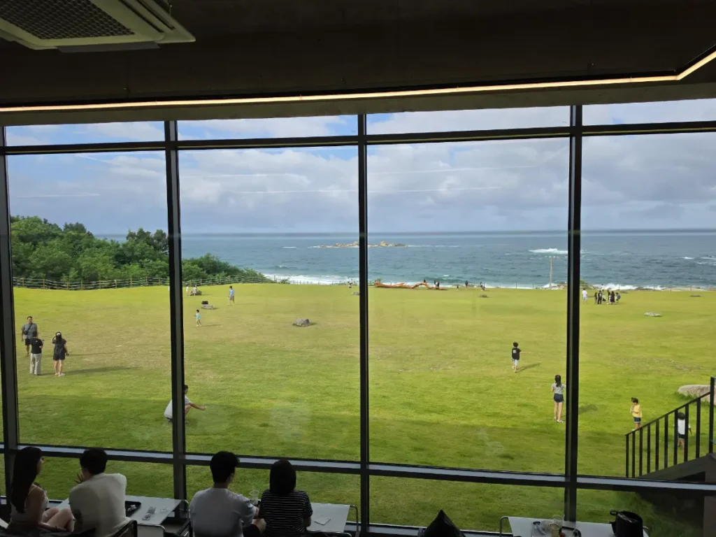 고성 아야진 바다뷰와 푸른잔디가 보이는 잔디바다 카페, 아기랑 가기 좋은 카페 3 KakaoTalk 20260809 235936382 09