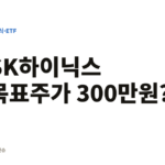 SK하이닉스 목표주가가 300만원?! 지금 사도 괜찮을까? SK하이닉스 목표주가 300만원?!